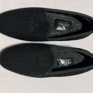 Fendi Black Women's Moccasins